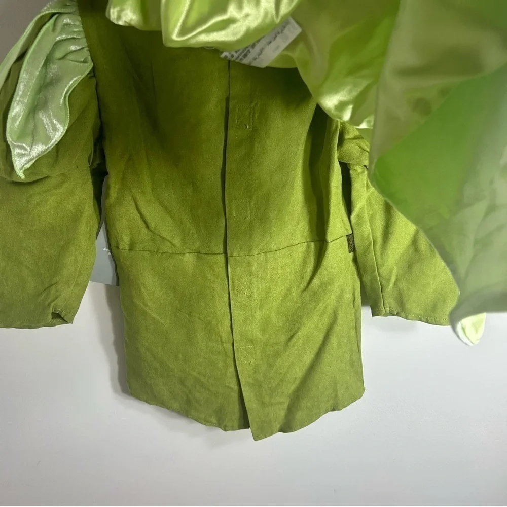Disney Prince Naveen Costume NEW Sz 4 Princess and the Frog Green Kids Cape - Picture 8 of 8